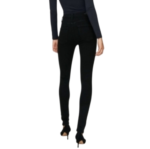 Citizens Of Humanity CoH Women's Rocket Jeans High Rise Skinny Black Size 27 - Picture 3 of 12